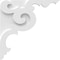 Ekena Millwork Benson Architectural Grade PVC Corbel, 1 7/8"W X 22"D X 22"H CORP01X22X22BE - alternate 4